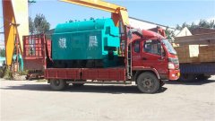 寧夏8噸天然氣熱水鍋爐