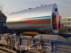 河南8噸常壓熱水鍋爐