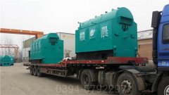 陜西6噸液化氣熱水鍋爐