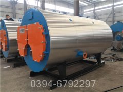 天津10噸天然氣熱水鍋爐