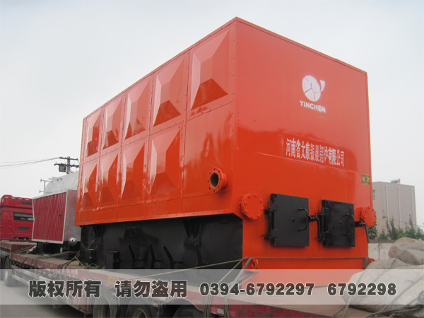 臥式活動(dòng)爐排型生物質(zhì)導(dǎo)熱油爐