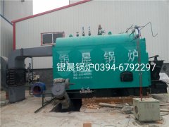 DZL2-1.25-T型2噸生物質(zhì)蒸汽鍋爐安裝現(xiàn)場