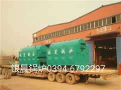 2臺DZH2-1.25-T型2噸生物質鍋爐發(fā)貨